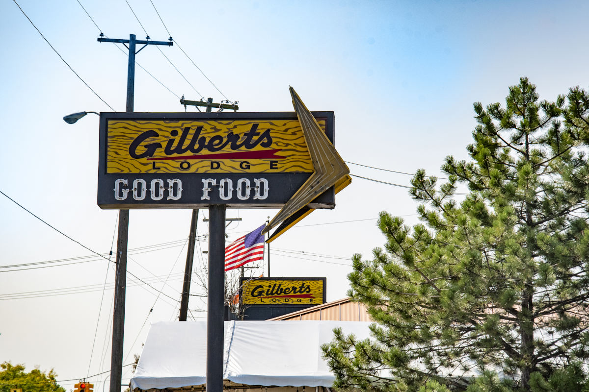 Restaurant sign